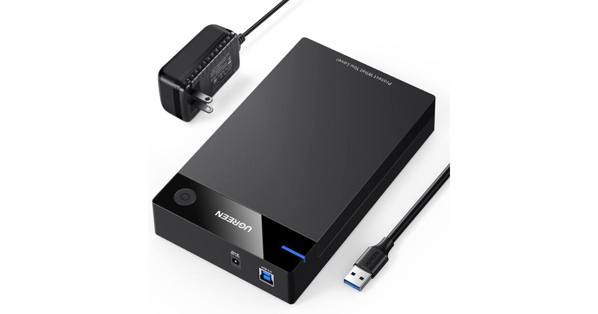 UGREEN External Hard Drive Enclosure for 3.5 Compu Jordan